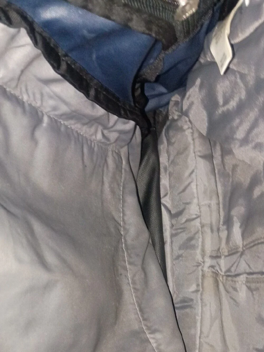 The North Face Unisex Blue Daypack with Bungee Front